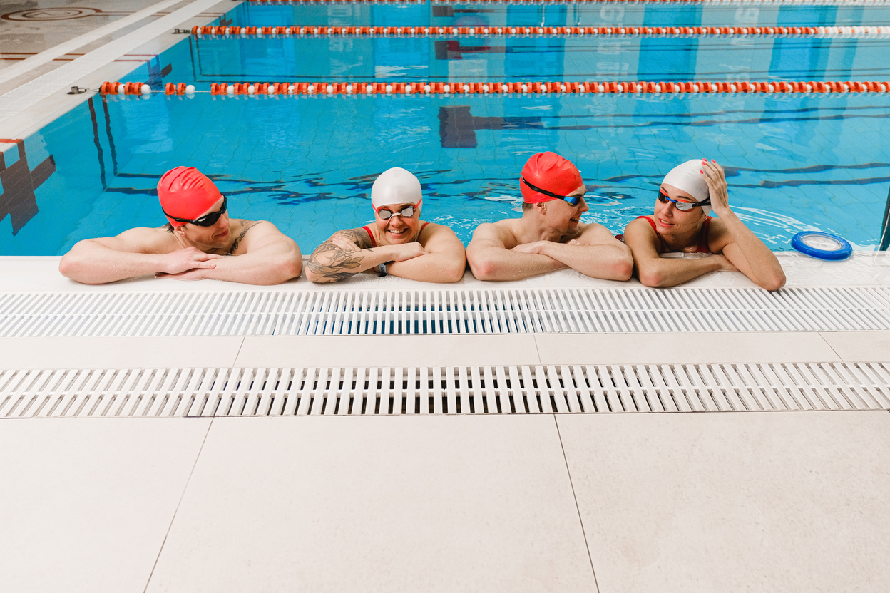 People in the Swimming Pool 